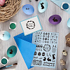 Custom PVC Plastic Clear Stamps DIY-WH0618-0042-4