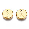 316 Surgical Stainless Steel Charms X-STAS-S116-418I-G-2