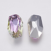 K9 Glass Rhinestone Pendants GLAA-K034-C01-2