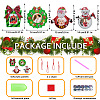 DIY Christmas Hanging Photo Frame Diamond Painting Kits PW-WG4C949-01-2