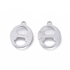 Non-Tarnish 304 Stainless Steel Charms STAS-L263-16P-2