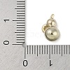 Golden Alloy Pendants PALLOY-U003-09G-08-3