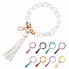 Chain Link Wristlet Keychain HJEW-SW00013-06-1