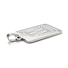 Non-Tarnish 304 Stainless Steel Pendants STAS-K216-48W-P-3