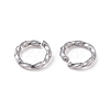 Tarnish Resistant 304 Stainless Steel Jump Rings STAS-F191-12P-B-3