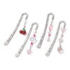 Tibetan Style Alloy Hook Bookmarks AJEW-JK00223-1