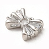 Brass Micro Pave Clear Cubic Zirconia Pendants LS-ZIRC-P113-03P-2