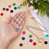 2 Sets Alloy Hollow Essential Oil Diffuser Perfume Locket Pendant 304 Stainless Steel Chain Necklaces NJEW-HS0001-22A-3