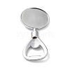 Zinc Alloy Bottle Opener Cabochon Component PALLOY-D312-01P-03-1