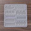 DIY Irregular Shape Cabochon Silicone Molds for Hair Clips DIY-L069-01C-2