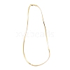 Brass Herringbone Chain Necklaces NJEW-B079-05A-2
