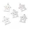 Non-Tarnish 304 Stainless Steel Charms STAS-O142-29P-1
