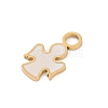 304 Stainless Steel Enamel Charms STAS-I325-059G-2