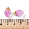 Transparent Glass Pendants GLAA-P072-03G-05-3