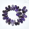 Natural Amethyst Beads Strands G-S357-C01-20-2
