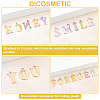 52Pcs 2 Color Ion Plating(IP) 304 Stainless Steel Charms STAS-DC0005-78-4