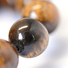 Grade AB Natural Tiger Eye Round Bead Strands X-G-E334-10mm-17-4