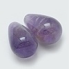 Natural Amethyst Half Drilled Beads G-G760-I01-1