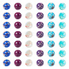 180Pcs 6 Styles Dyed Natural & Synthetic Imperial Jasper Beads Strands G-TA0002-41-3