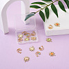 16Pcs 8 Styles Alloy Cat Eye Pendants ENAM-BT0001-09-4