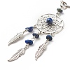 Natural Lapis Lazuli Keychain KEYC-JKC00346-05-2