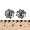 Tibetan Style Bead Caps TIBEB-00955-B-RS-3