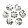 Pointed Back Glass Rhinestone Cabochons RGLA-T029-12mm-01-1