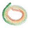 Transparent Painted Glass Beads Strands DGLA-A034-T2mm-A04-5