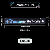 PVC Passenger Princess Self Adhesive Car Stickers STIC-WH0013-11A-2