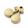 304 Stainless Steel Pendants STAS-V003-07G-2