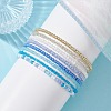 8Pcs 8 Color Glass Seed Beaded Stretch Bracelets Set for Women BJEW-JB09661-02-2