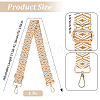 Rhombus Pattern Nylon Canvas Handbag Webbing Bag Straps FIND-CN0002-38A-2