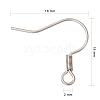 316 Surgical Stainless Steel Earring Hooks X1-STAS-E009-2-2