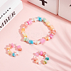 CHGCRAFT 7 Strands 7 Colors Shell Beads Strands BSHE-CA0001-03-4