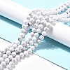 Synthetic Howlite Beads Strands G-E568-04B-4