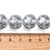 Transparent Electroplate Glass Beads Strands EGLA-N002-34F-F03-2