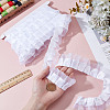 7.5 Yards Double Polyester Lace Trim for Sewing Decoration OCOR-HY0001-51A-3