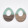 Resin & Walnut Wood Pendants RESI-S358-05C-2