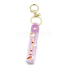 Cloud PVC Rope Keychains KEYC-B015-02LG-08-1