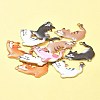 10Pcs Rack Plating Alloy Enamel Pendants FIND-FS0002-53A-9