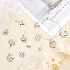 CHGCRAFT 20Pcs 10 Style Alloy Pendants FIND-CA0006-46-4