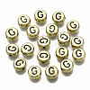 Plating Acrylic Beads LS-PACR-CD0001-G-1