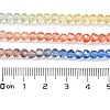 Transparent Painted Glass Beads Strands DGLA-A034-T3mm-A02-3
