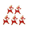 Alloy Enamel Pendants ENAM-N054-012E-2