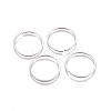 Tarnish Resistant 304 Stainless Steel Saw Cut Open Jump Rings X-STAS-G225-13P-01-1
