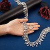 Iron Crystal Rhinestone Cup Chain CH-CW0001-02-9