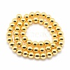 Electroplate Non-magnetic Synthetic Hematite Beads Strands G-L485-01G-G-3