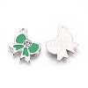 Alloy Enamel Pendants X-ENAM-P157-M-2