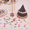 400Pcs 2 Styls Handmade Polymer Clay Beads CLAY-SP0001-16-3