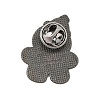 Christmas Theme Zinc Alloy Enamel Pin Brooch for Backpack Clothes JEWB-R003-02EB-08-2